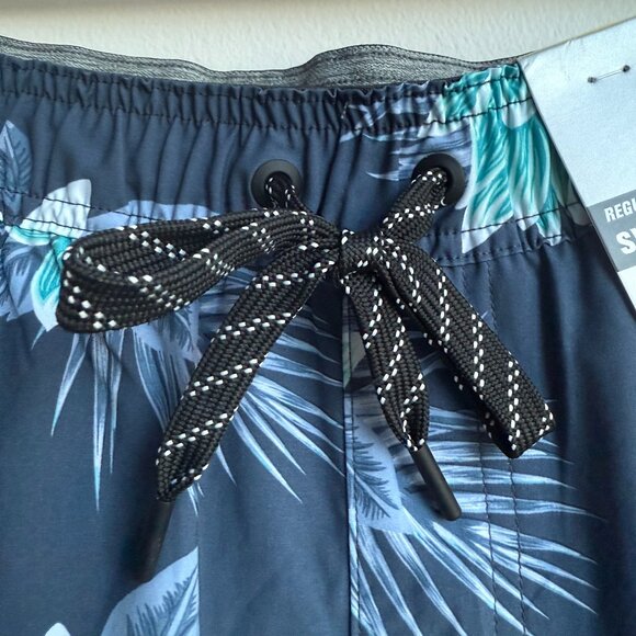 NWT Hurley Navy Floral Swim Shorts - Picture 5 of 11